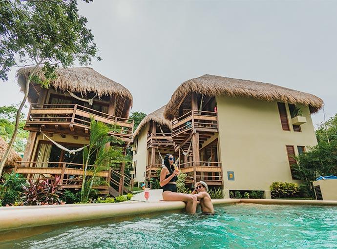 Hotel Carolina Bacalar Exterior photo